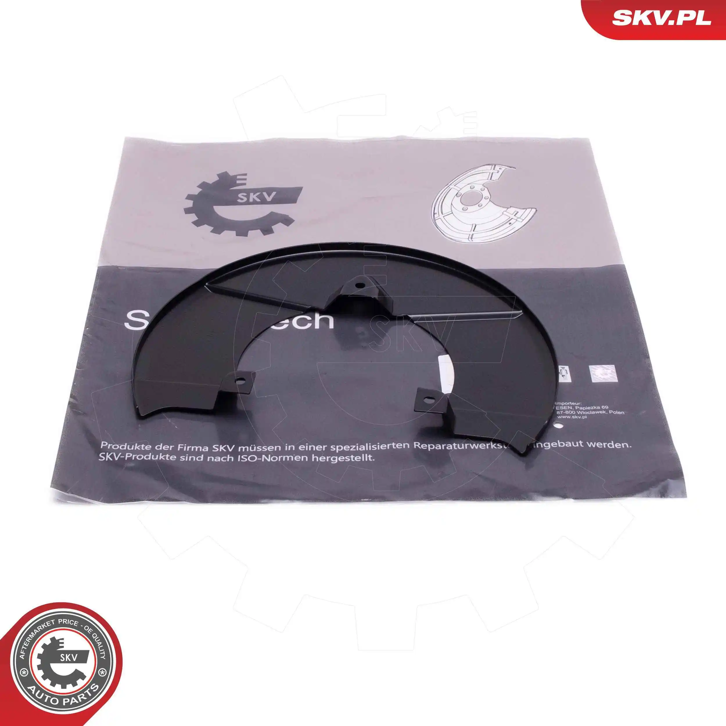 Splash Guard, brake disc